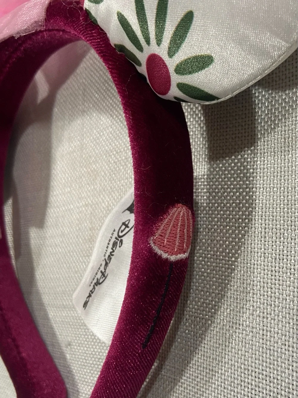 2019 Disney Parks Haunted Mansion Tightrope Walker Minnie Mouse Ears Headband